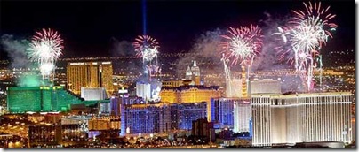 Las Vegas New Years Eve fireworks